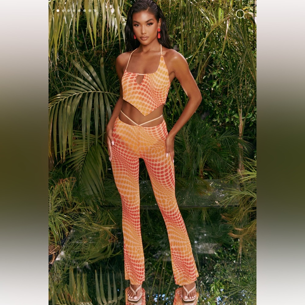 Oh Polly Printed Mesh Set